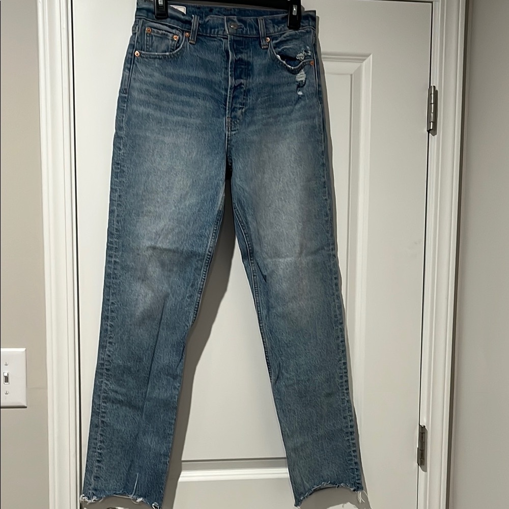 GAP cheeky straight high rise jeans size 8 tall